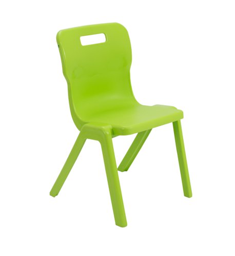 Titan One Piece Chair Size 5 Lime
