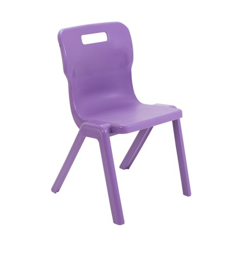 Titan One Piece Chair Size 5 Purple