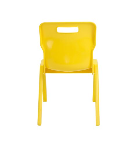 Titan One Piece Chair 430mm Yellow KF72173