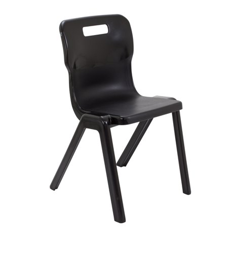 Titan One Piece Chair Size 6 Black