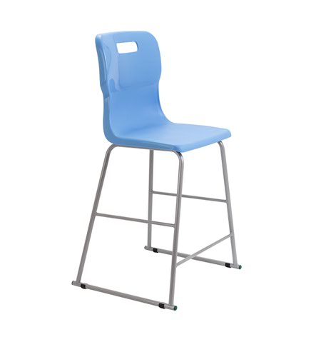 Titan High Chair Size 5 - 610mm Seat Height - Sky Blue