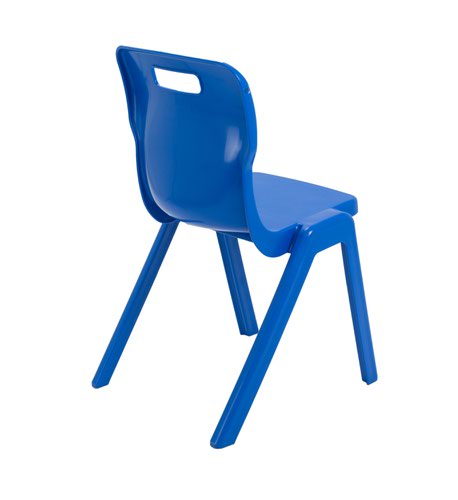 Titan One Piece Chair 460mm Blue KF72175