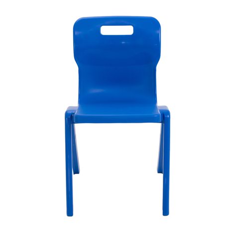 Titan One Piece Chair 460mm Blue KF72175