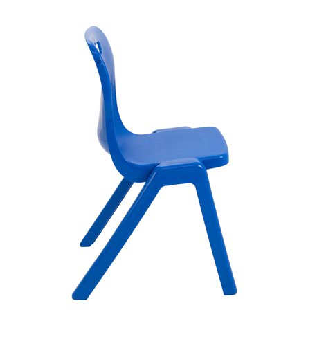 Titan One Piece Chair 460mm Blue KF72175