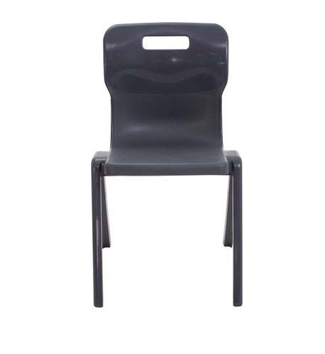 Titan One Piece Chair 460mm Charcoal KF72177