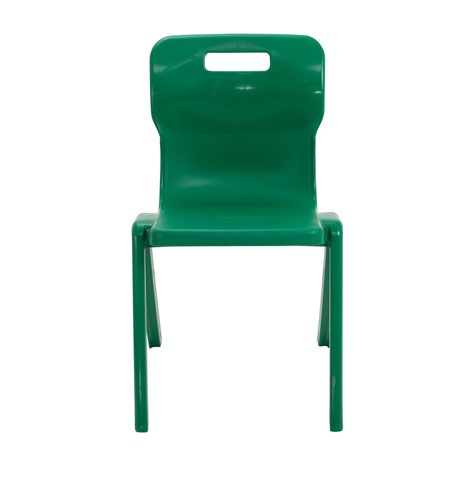 Titan One Piece Chair 460mm Green KF72176
