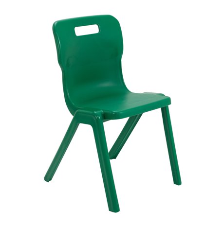Titan One Piece Chair Size 6 Green