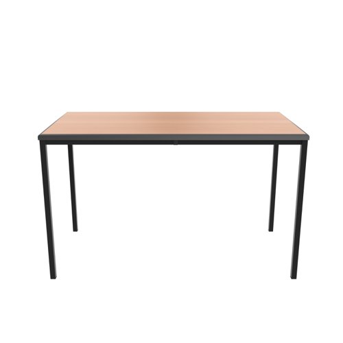 T-TABLE-1259BE Titan Table 1200 X 600 X 590 Beech/Black