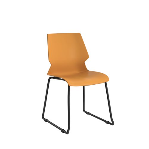 Titan Uni Skid Chair - Grey Frame / Yellow Seat