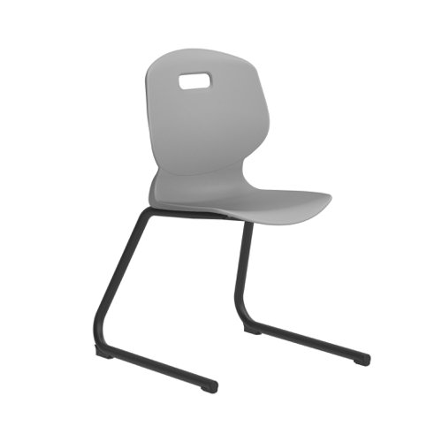 Arc Reverse Cantilever Chair Size 6 Grey