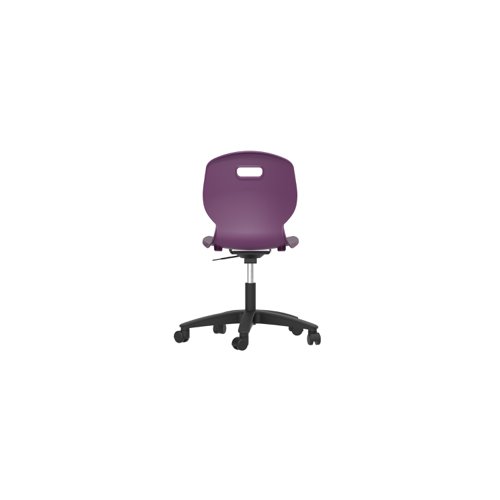 Arc Swivel Tilt Chair Grape