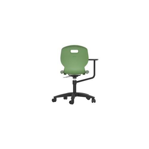 Arc Swivel Tilt Chair with Arm Tablet Forest