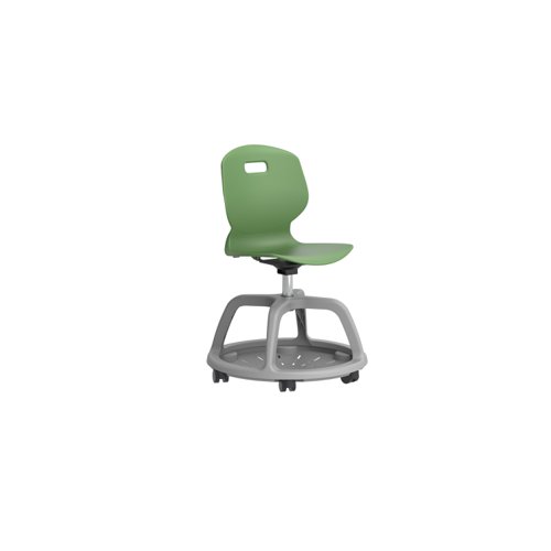 TA9F | Our Arc Community Swivel Chair is the perfect addition to any educational environment. The swivel feature and star base with 5 castors provide easy mobility and maneuverability. The curved back design and easy-grip handle make it a comfortable and secure seating option for students of all ages. The polypropylene material is durable and easy to clean, making it ideal for classroom use. The UL94 V-2 rating ensures that this chair is fire-retardant and meets high safety standards. Upgrade your classroom seating with our Arc Community Swivel Chair and enjoy the benefits of a comfortable, durable, and safe educational chair.