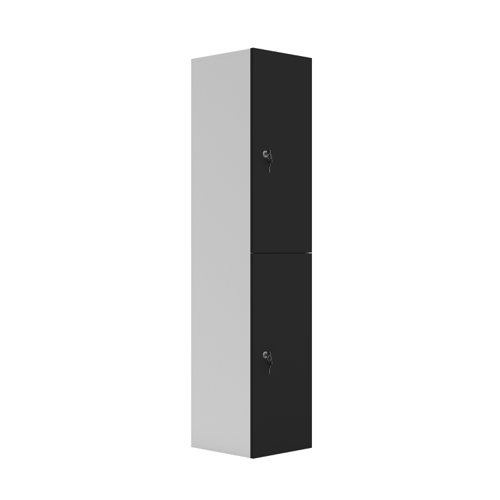 Wooden Locker (FSC) 2 Doors Anthracite