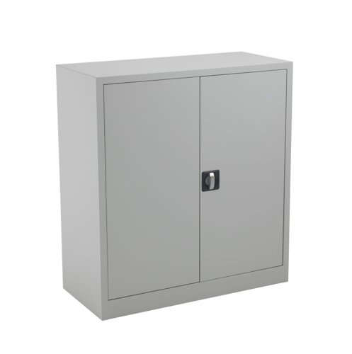 TC Steel Double Door Cupboard 1000mm Grey