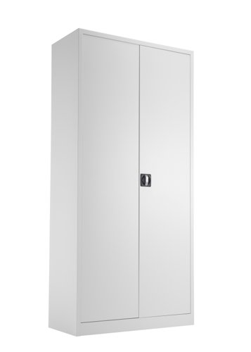 TC Steel Double Door Cupboard 1950mm White