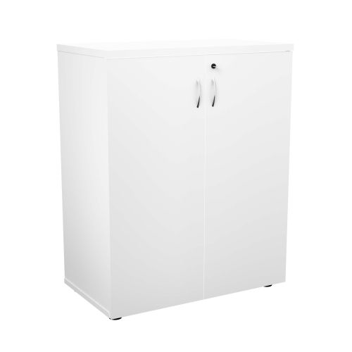 FF First Wooden Storage Cupboard 1000mm White WDS1045CPWH