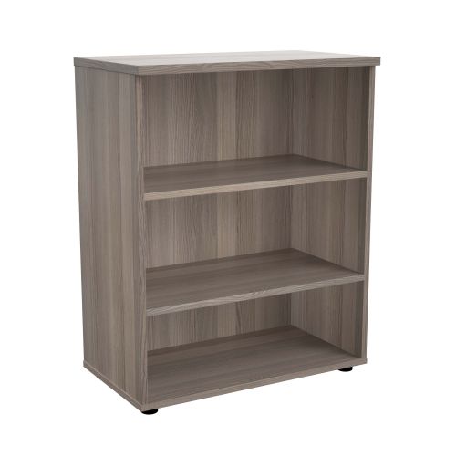 1000 Wooden Bookcase (450mm Deep) Grey Oak