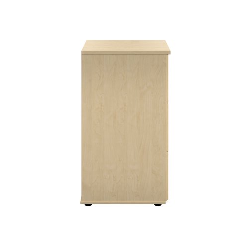 The Essentials Filing Cabinet 3 Drawer is the perfect solution for storing important documents or information. This three drawer filing cabinet is lockable, ensuring that your confidential information remains secure. Made from high-quality wood, this filing cabinet is not only durable but also stylish. It is available as part of a range, allowing you to create a cohesive look in your office or workspace. With ample storage space, you can easily organize your files and keep them within reach. The Essentials Filing Cabinet 3 Drawer is a must-have for any office or home workspace, providing you with the peace of mind that your important documents are safe and secure.