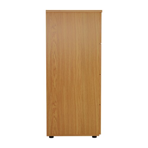 TES4FCNO Essentials Filing Cabinet 4 Drawer Nova Oak