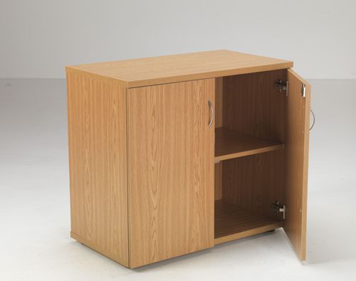 oak office cupboard