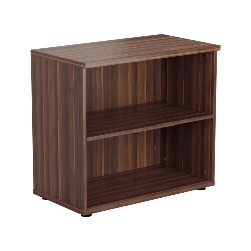 700 Wooden Bookcase (450mm Deep) Dark Walnut
