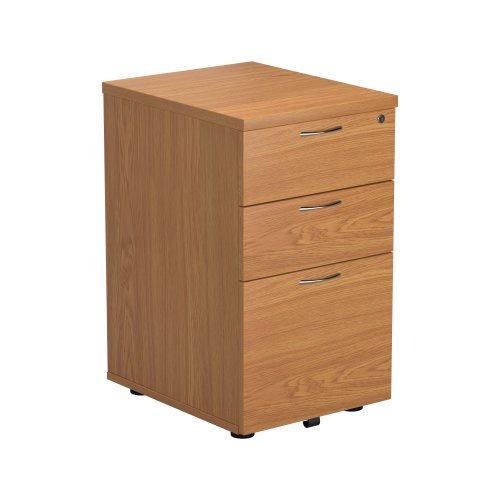 Under Desk Pedestal 3 Drawer (FSC) Nova Oak