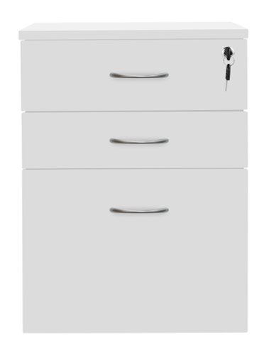 The High Mobile Pedestal 3 Drawer is the perfect solution for storing large amounts of information and documents in offices or storage rooms. With A4 suspension filing and 100% drawer extension, this pedestal provides easy access to all your important files. The three drawers offer ample space for all your storage needs. The high mobility feature allows you to move the pedestal around with ease, making it a versatile addition to any workspace. The sturdy construction ensures durability and longevity. Invest in the High Mobile Pedestal 3 Drawer for a clutter-free and organized workspace.