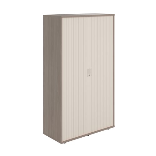 Wooden Side Opening Tambour (FSC) 1920mm High Grey Oak