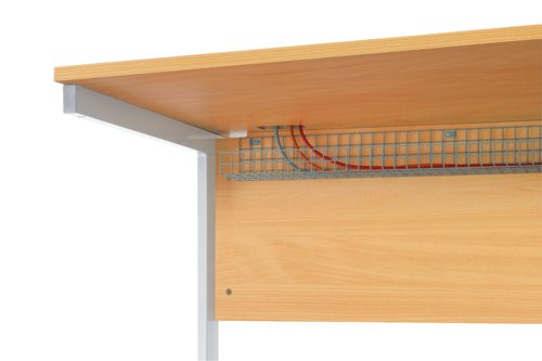 Wire Basket : 1600mm : Silver