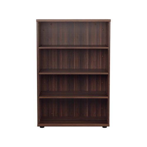 Wooden Bookcase (FSC) 1200 Dark Walnut