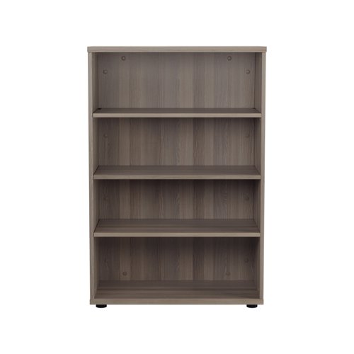 Wooden Bookcase (FSC) 1200 Grey Oak