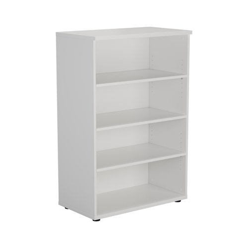 Wooden Bookcase (FSC) 1200 White