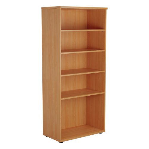 Wooden Bookcase 1800 (450mm Deep) - Beech