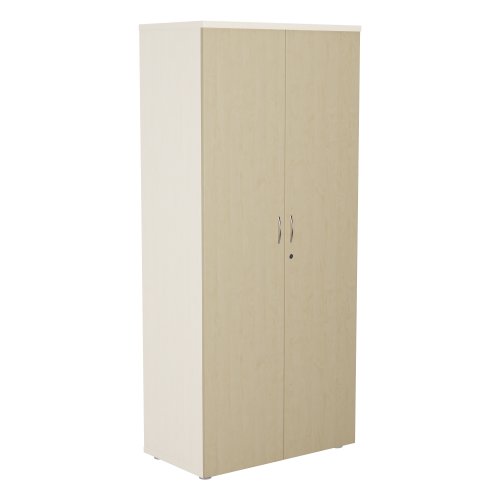 Wooden Storage Cupboard Doors 1800mm Maple Free Next Day Delivery