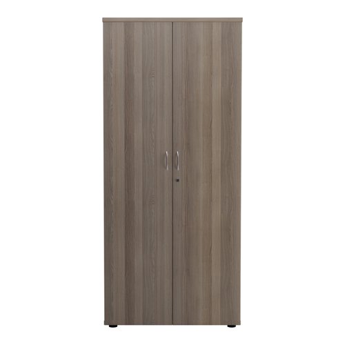 WDS1845CPGO | Introducing our Wooden Cupboard, designed to provide you with ample storage space while adding a touch of elegance to your home or office. Crafted with 18mm one piece MFC back panel and 25mm top and bottom panels, this cupboard is built to last. The lockable doors with silver handles ensure the safety of your belongings, while the black adjustable feet allow for easy levelling on any surface. The fully adjustable shelves provide flexibility to accommodate items of various sizes. With its sleek design and sturdy construction, our Wooden Cupboard is the perfect addition to any space.