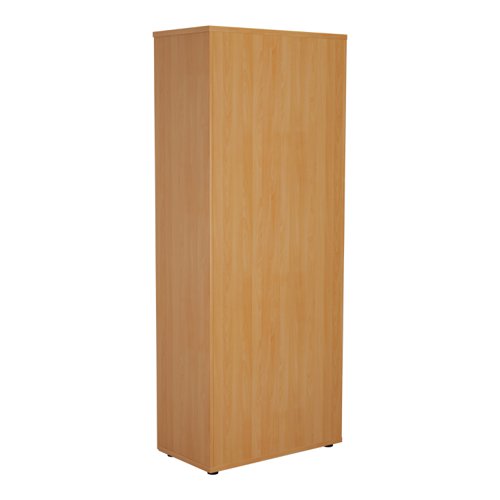 WDS2045CPBE | Introducing our Wooden Cupboard, designed to provide you with ample storage space while adding a touch of elegance to your home or office. Crafted with 18mm one piece MFC back panel and 25mm top and bottom panels, this cupboard is built to last. The lockable doors with silver handles ensure the safety of your belongings, while the black adjustable feet allow for easy levelling on any surface. The fully adjustable shelves provide flexibility to accommodate items of various sizes. With its sleek design and sturdy construction, our Wooden Cupboard is the perfect addition to any space.