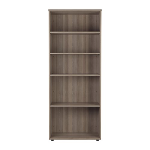 Wooden Bookcase (FSC) 2000 Grey Oak