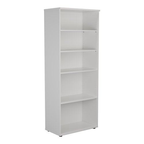 Wooden Bookcase 2000 (450mm Deep) - White