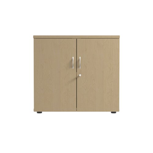 WDS745CPMA | Introducing our Wooden Cupboard, designed to provide you with ample storage space while adding a touch of elegance to your home or office. Crafted with 18mm one piece MFC back panel and 25mm top and bottom panels, this cupboard is built to last. The lockable doors with silver handles ensure the safety of your belongings, while the black adjustable feet allow for easy levelling on any surface. The fully adjustable shelves provide flexibility to accommodate items of various sizes. With its sleek design and sturdy construction, our Wooden Cupboard is the perfect addition to any space.