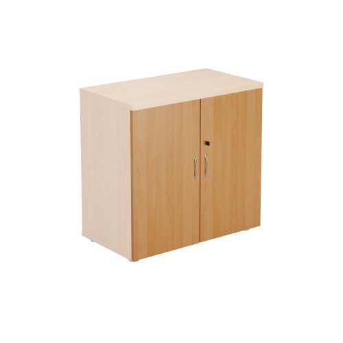 Wooden Storage Cupboard Doors : 800mm : Beech