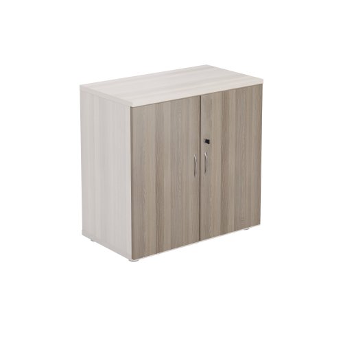 Wooden Storage Cupboard Doors (FSC) 800mm Grey Oak