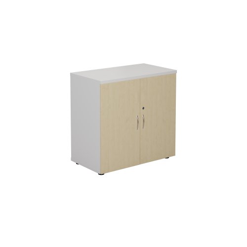 Wooden Cupboard (FSC) 800 Maple/White