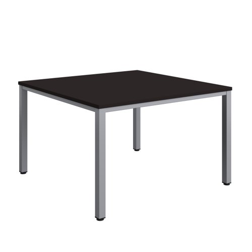 Fraction Infinity Square Meeting Table (FSC) 1200 X 1200 Anthracite/Silver