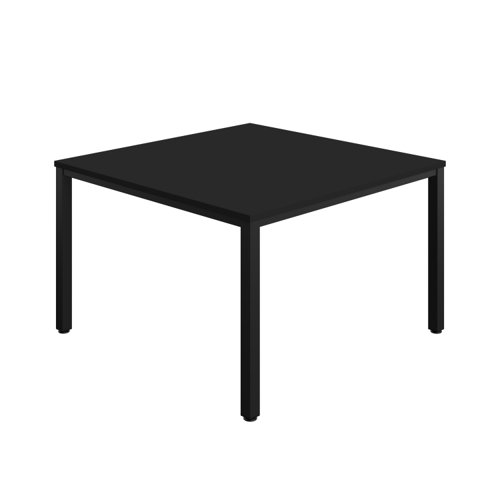 Fraction Infinity Square Meeting Table (FSC) 1200 X 1200 Black/Black