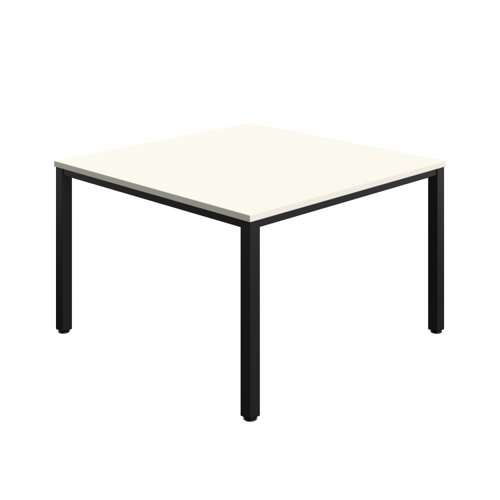 Fraction Infinity Square Meeting Table (FSC) 1200 X 1200 White/Black