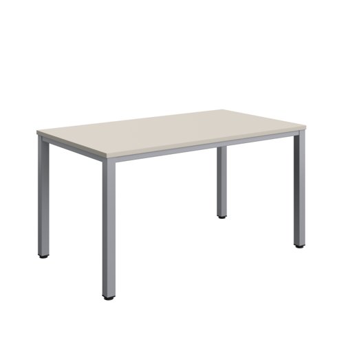 Fraction Infinity Rectangular Meeting Table (FSC) 1400 X 800 Grey/Silver