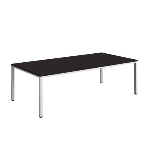 Fraction Infinity Rectangular Meeting Table (FSC) 2400 X 1200 Anthracite/White