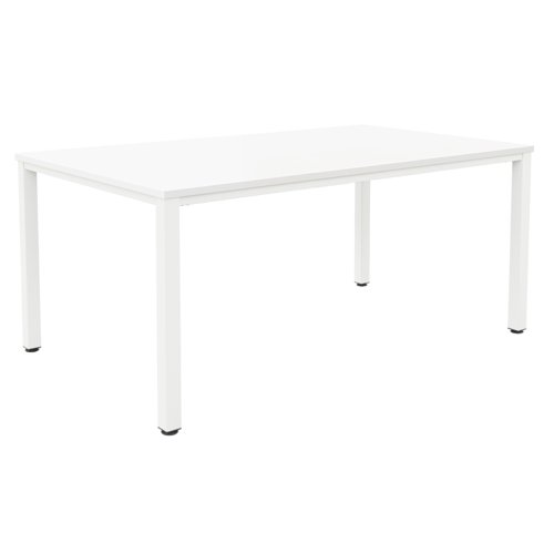 Fraction Infinity Rectangular Meeting Table (FSC) 2400 X 1200 White/White