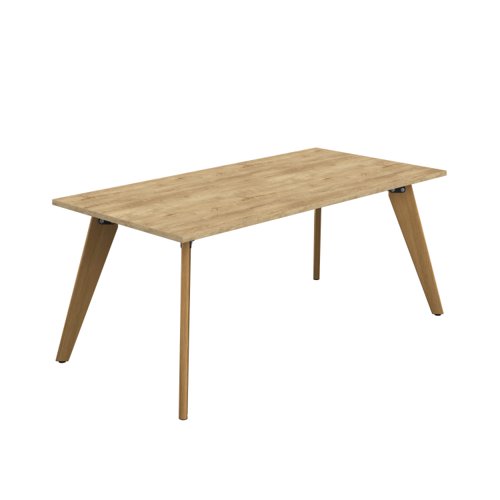 Plateau Rectangular Table (FSC) 1800 X 900 Natural Nebraska Oak